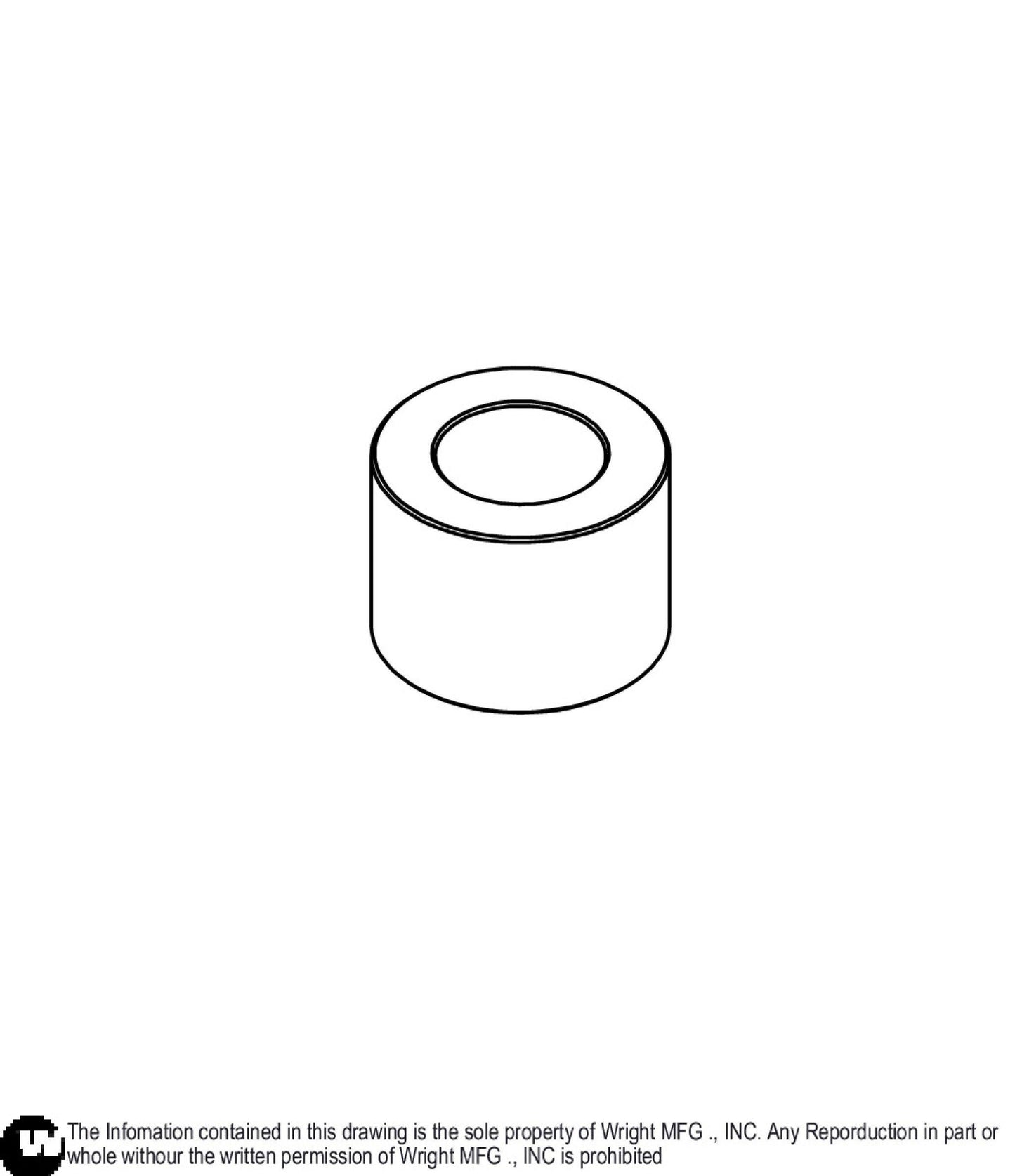 WZ Pump Idler Pulley Spacer 96460007.