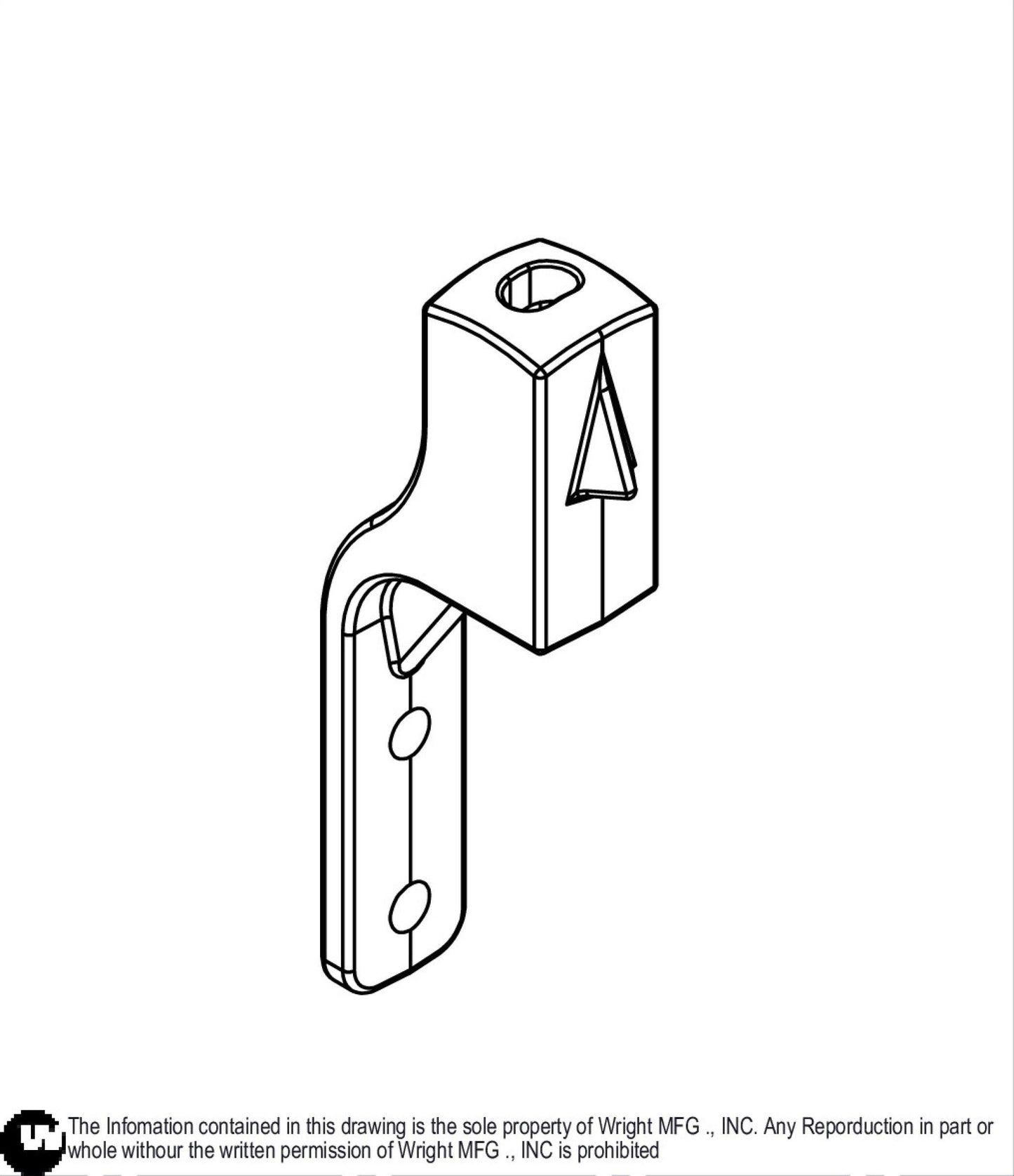 SE Deck Lift Selector Housing 96460042.