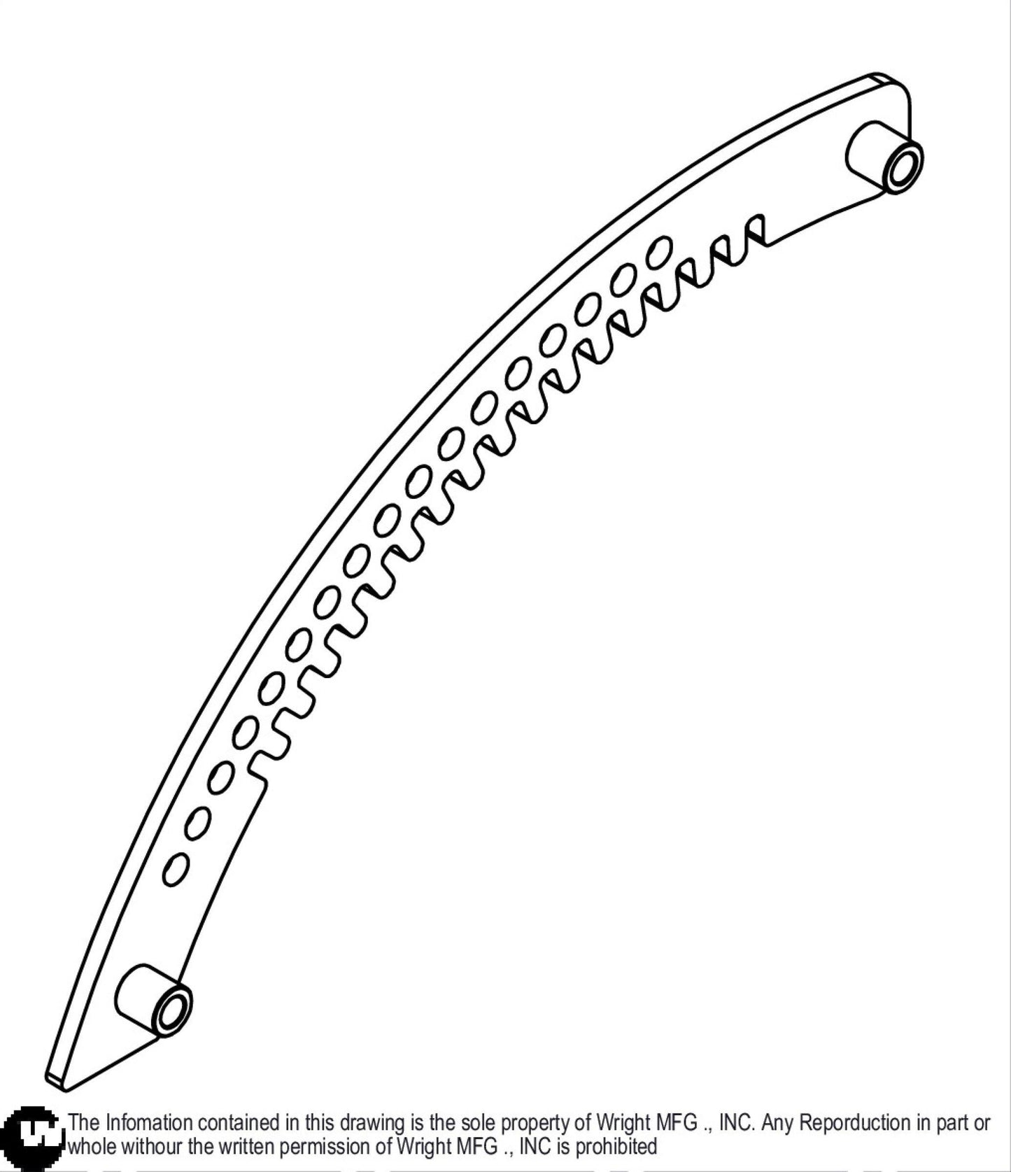 WSES Deck Lift COG Weldment 96460044.