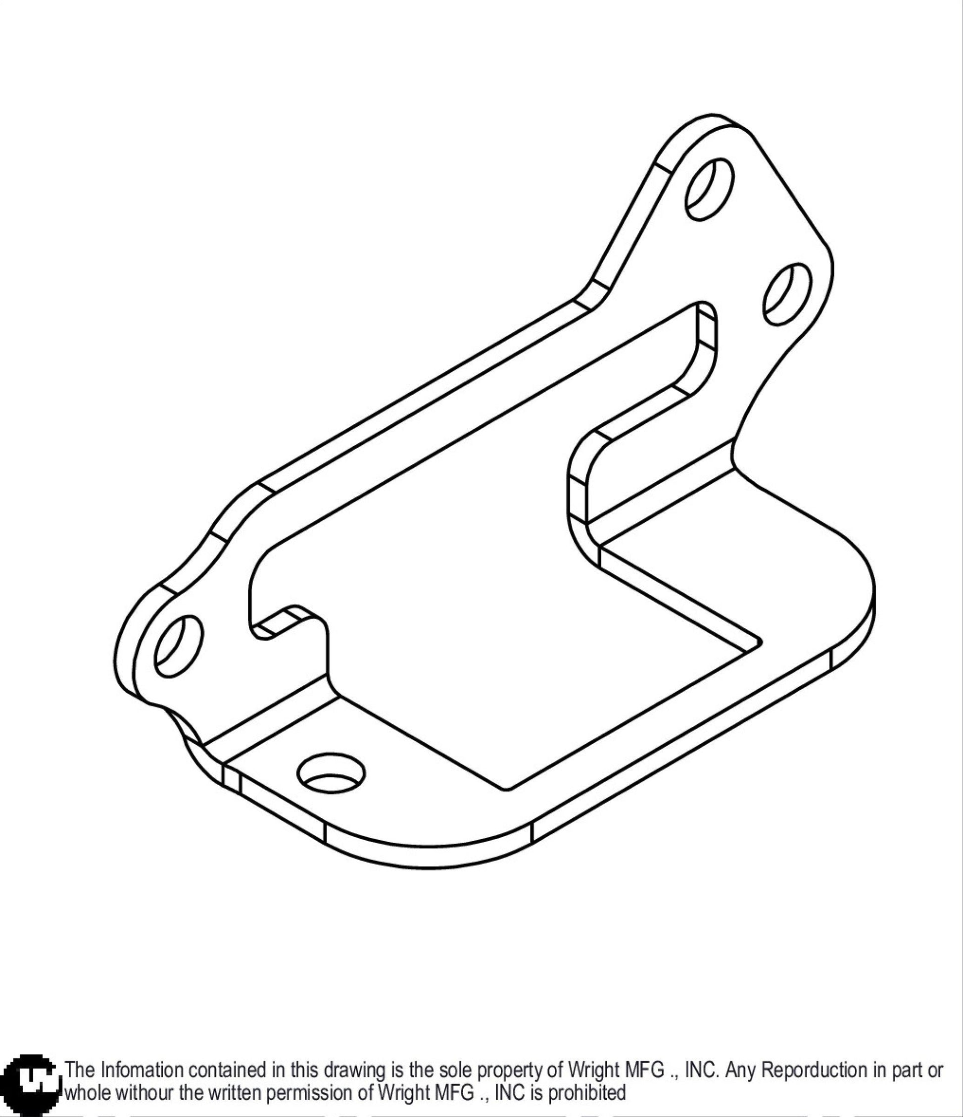 Left WZTO Motion Control Slot Guard 96460048.