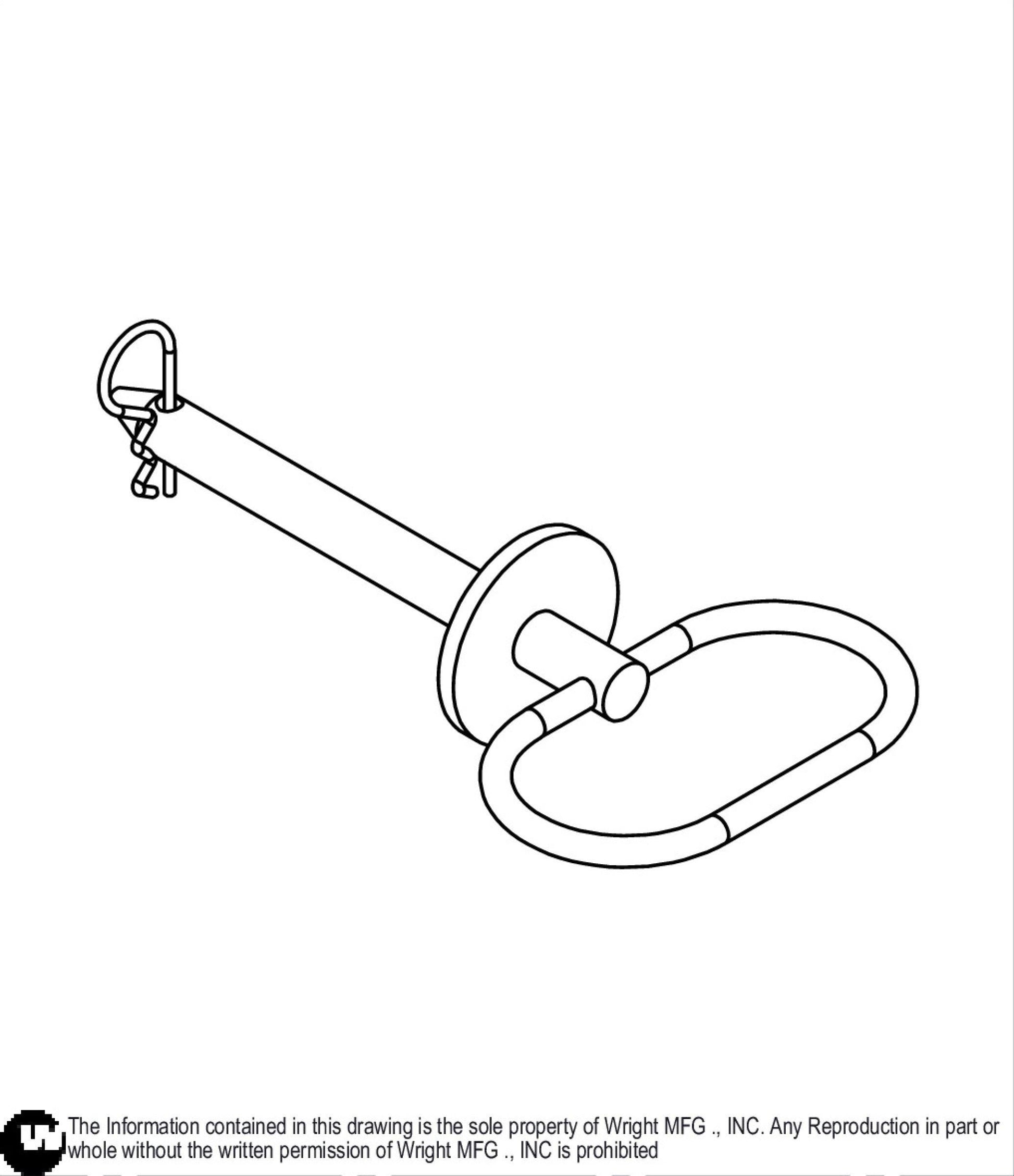 WZ ROPS Locking Pin 98210008.