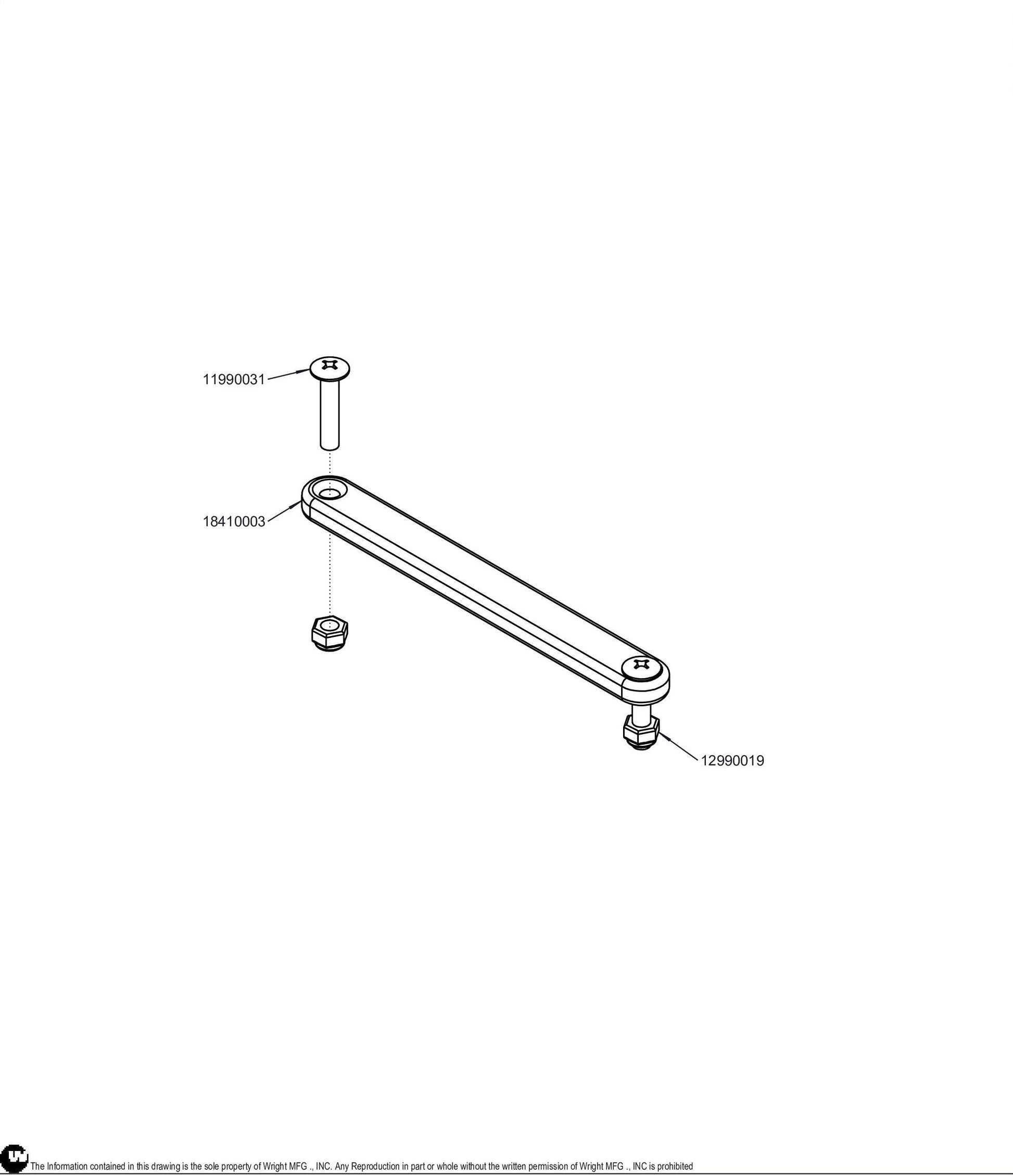 Battery Strap Assembly 98410025.