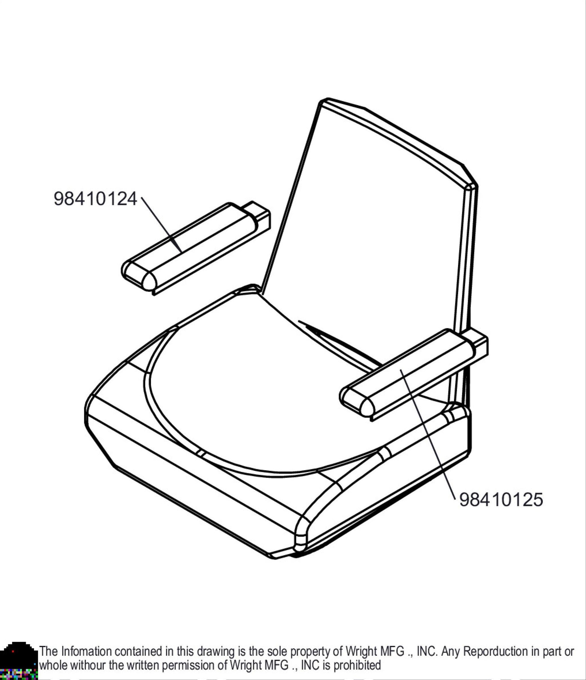 Special Order Z Rider Seat Suspension 98410114.