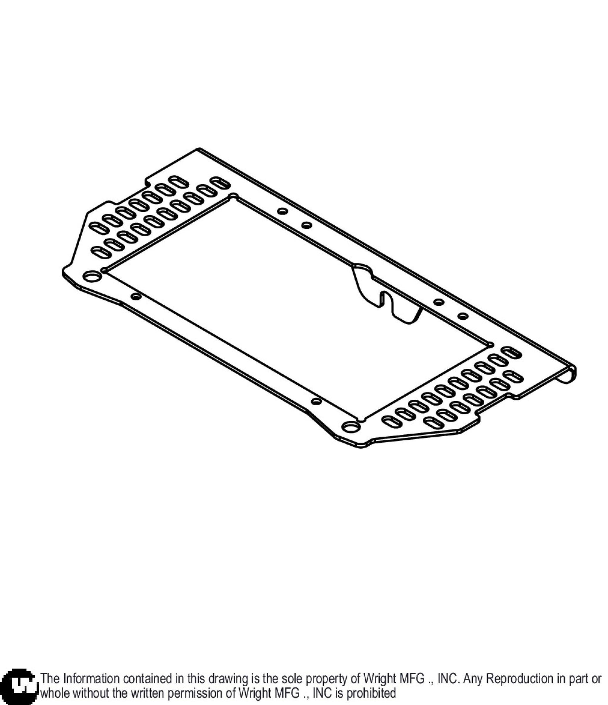 WZK Cooler Frame Assembly 98410126.