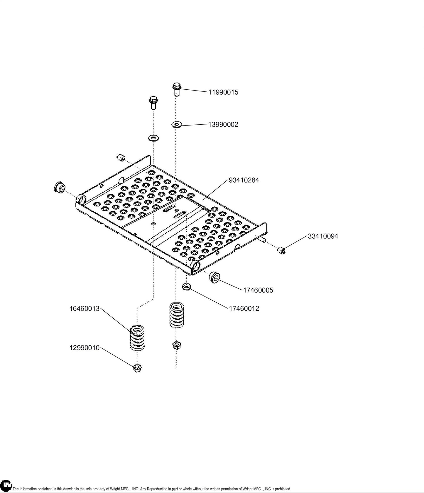 WSPX Platform Assembly 98410132.