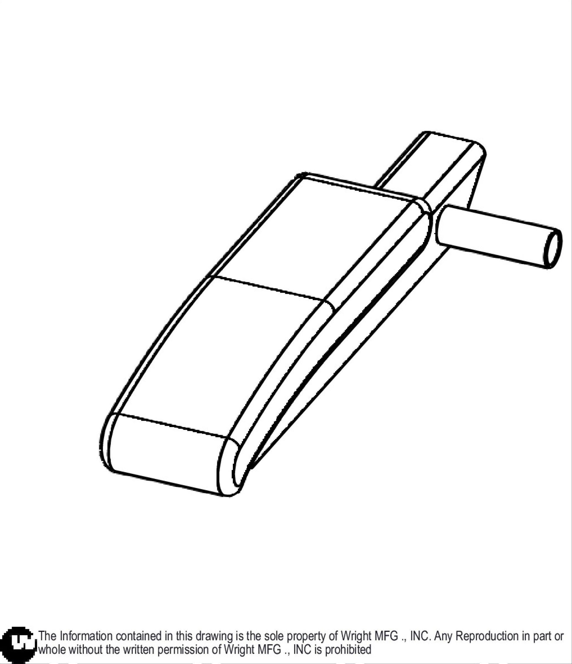 Right Seat Arm Rest 98410136.
