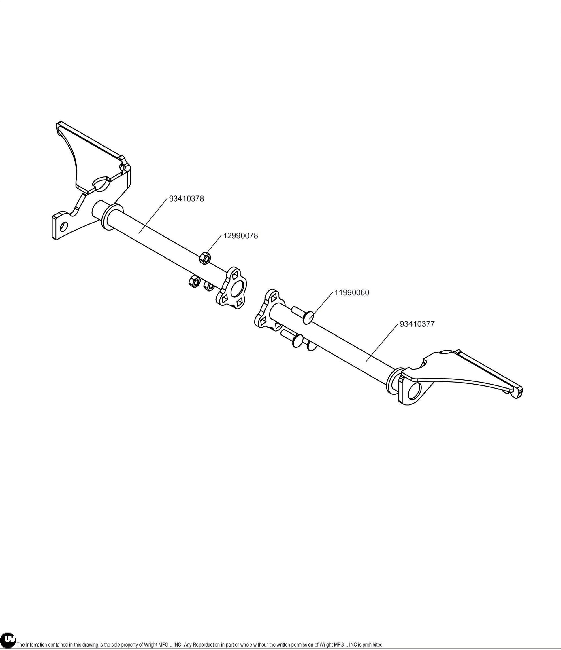 WSTN Brake Bar Assembly 98410139.