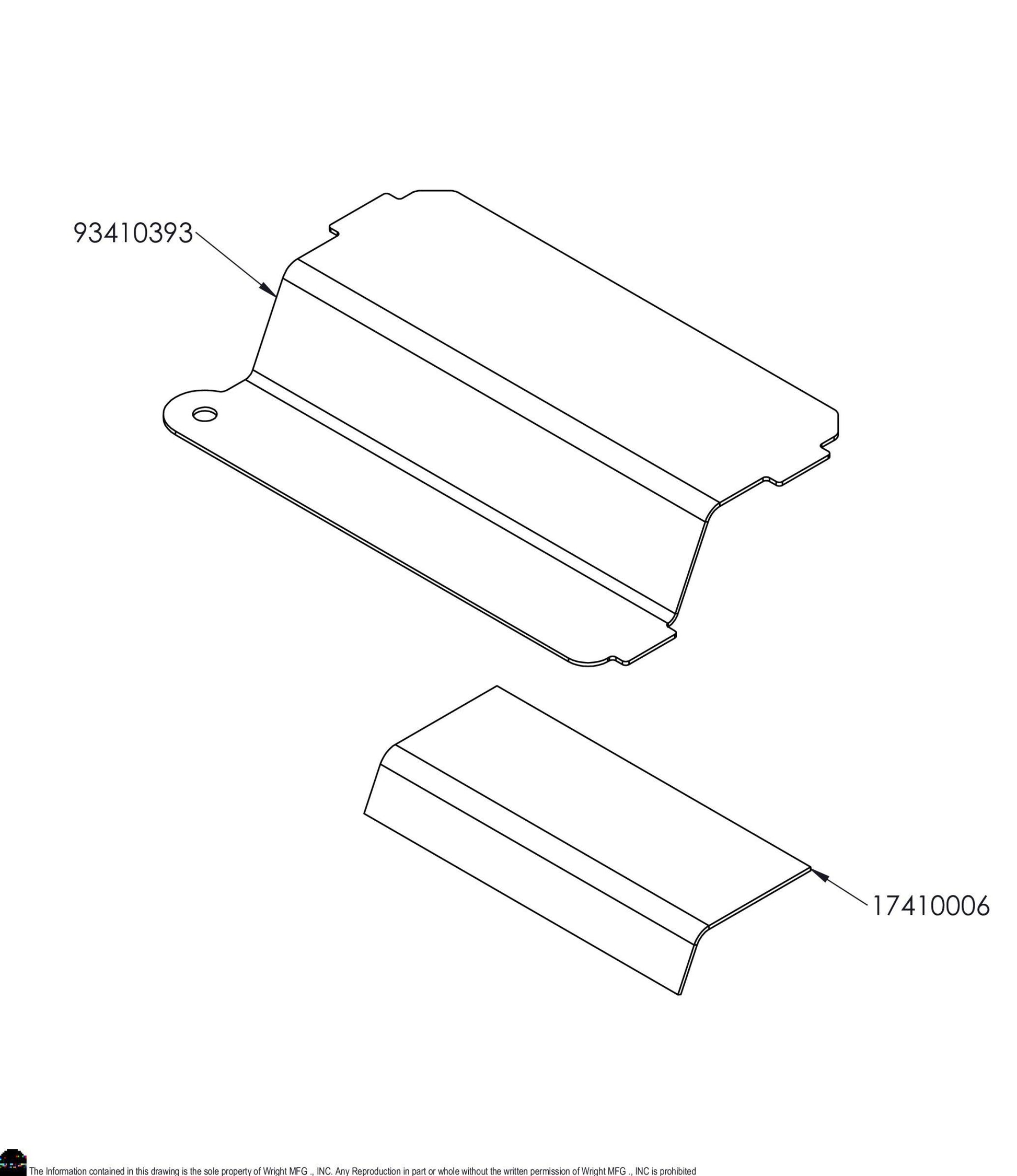 WSTN Dry Cell Battery Box Cover Assembly 98410156.