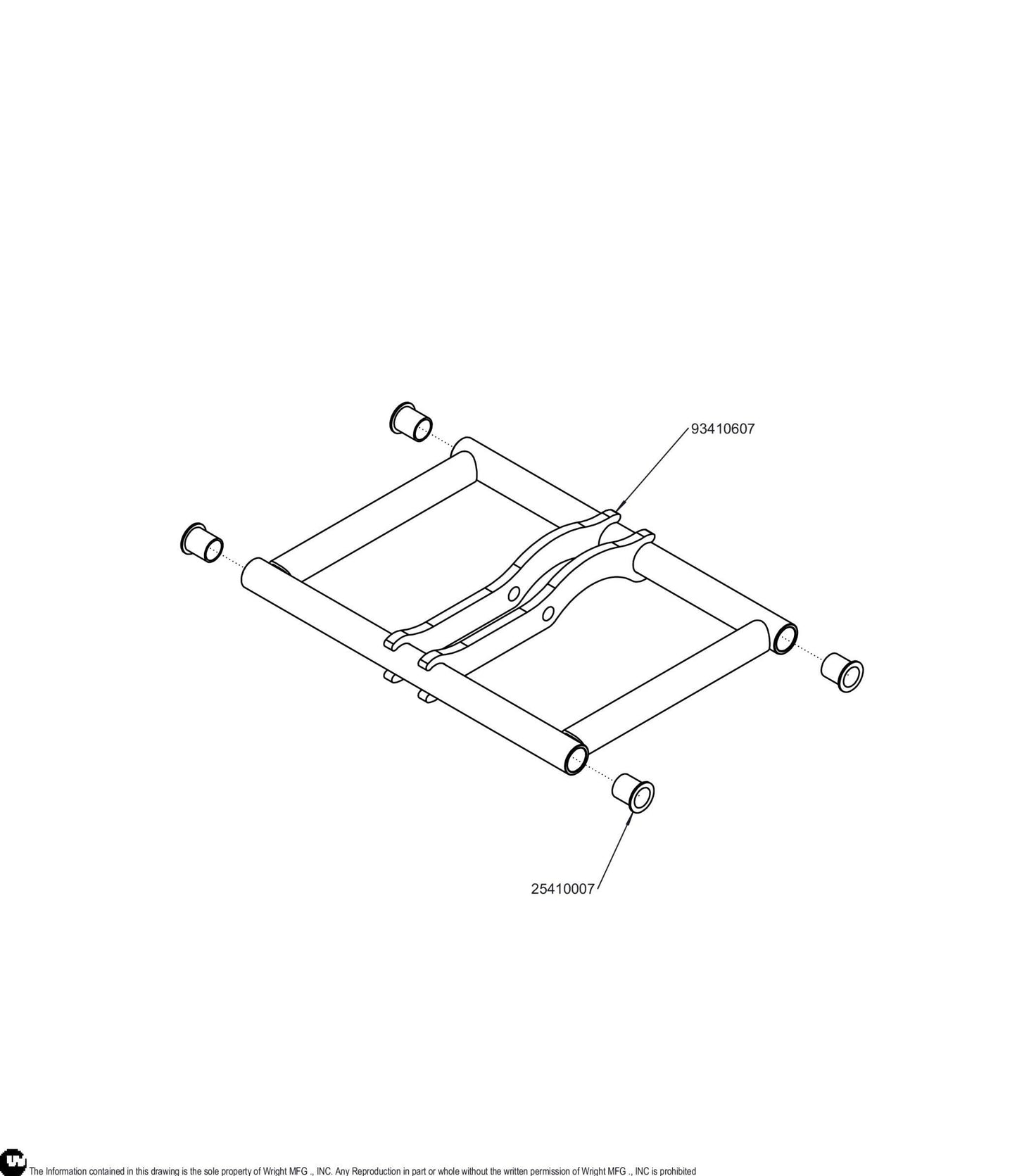 WZXT Upper Control Arm Assembly 98410439.
