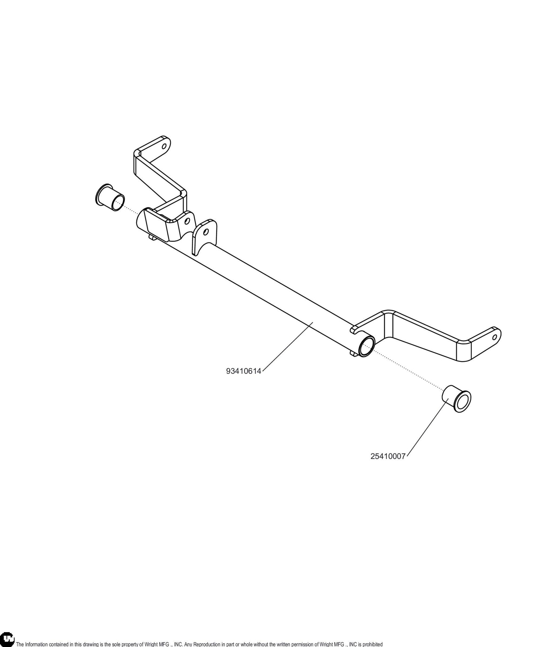 WZXT Brake Axle Assembly 98410441.