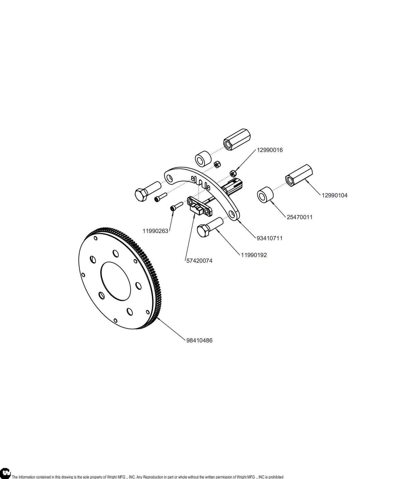 Configured Radial Encoder Assembly 98410455.
