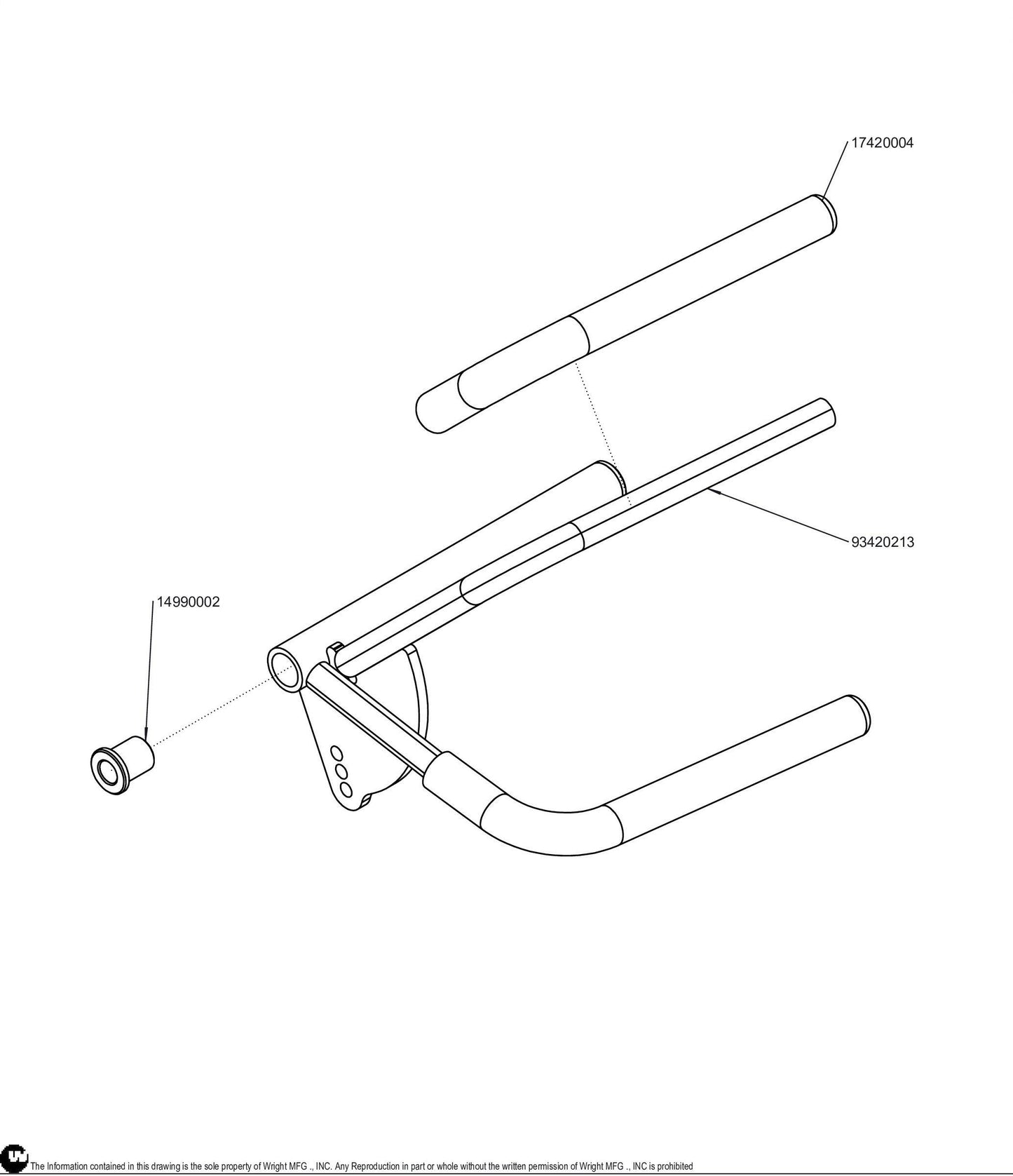 LF Handle W/ Cushion 98420001.