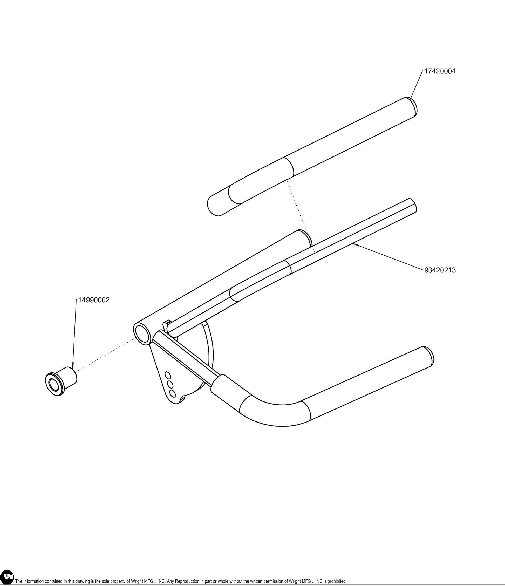 LF Handle W/ Cushion 98420001.