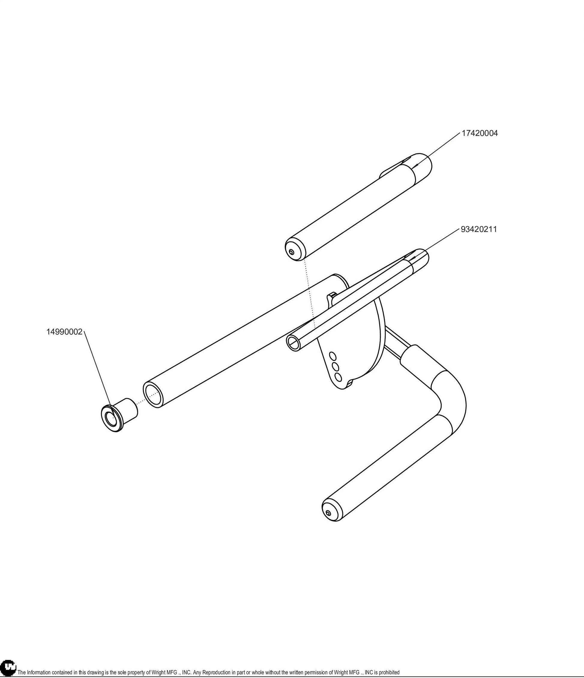 RT Handle W/ Cushion 98420006.
