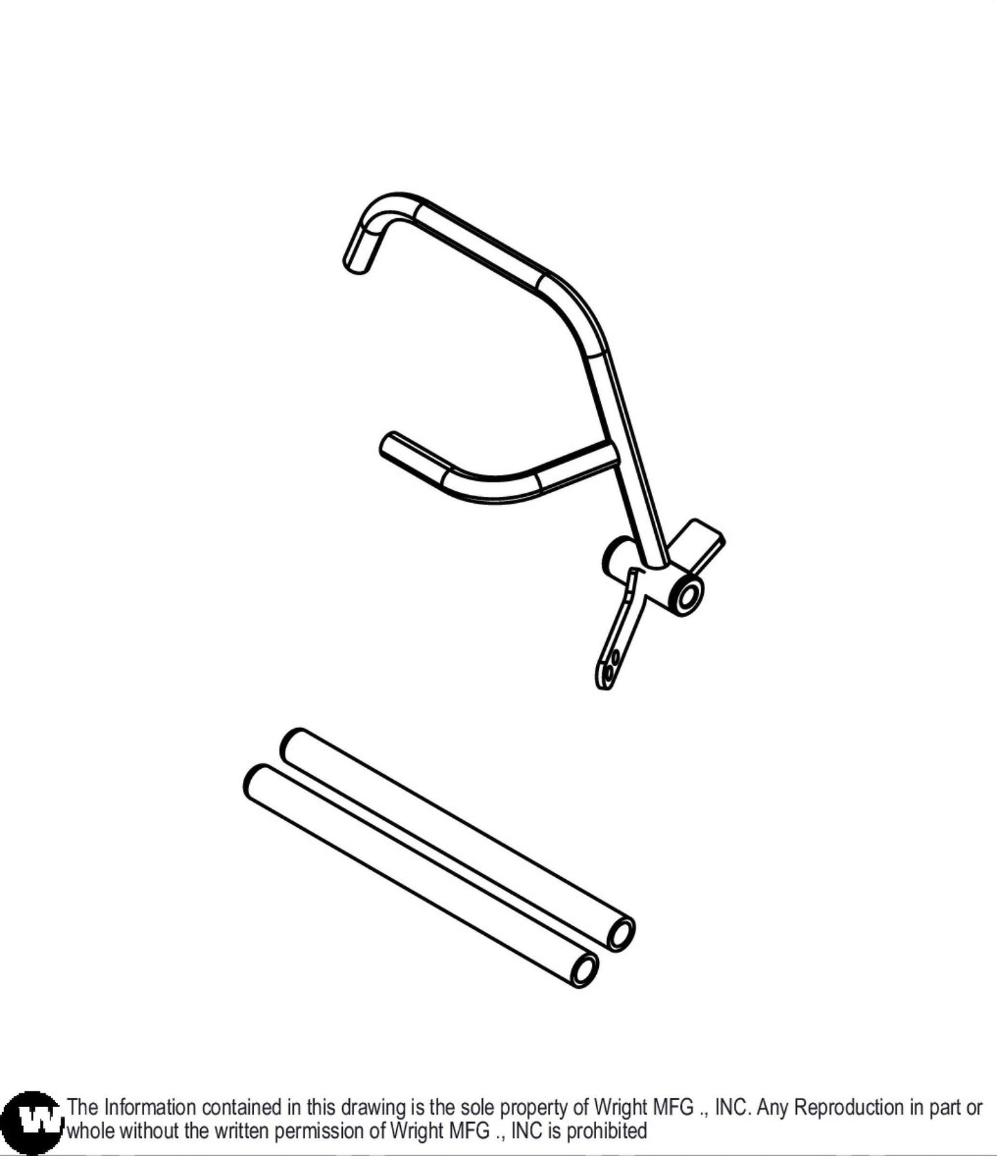 Right WVQL Control Lever 98420040.
