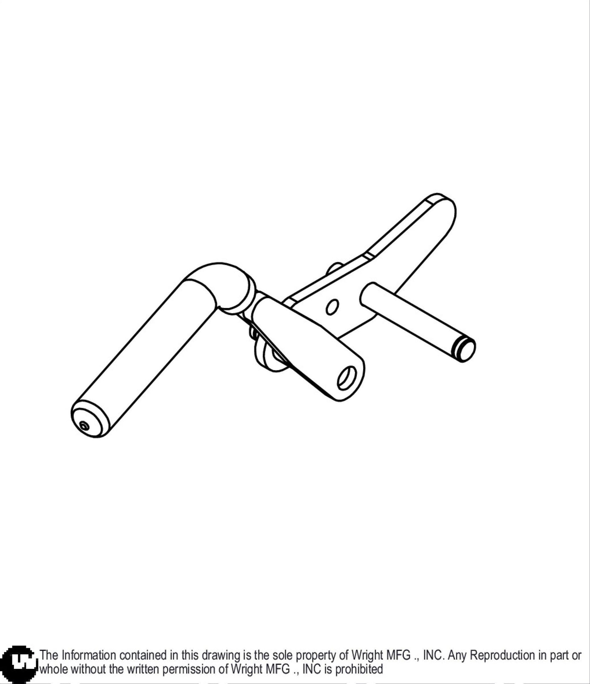 Sentar II Brake Lever Assembly 98420043.