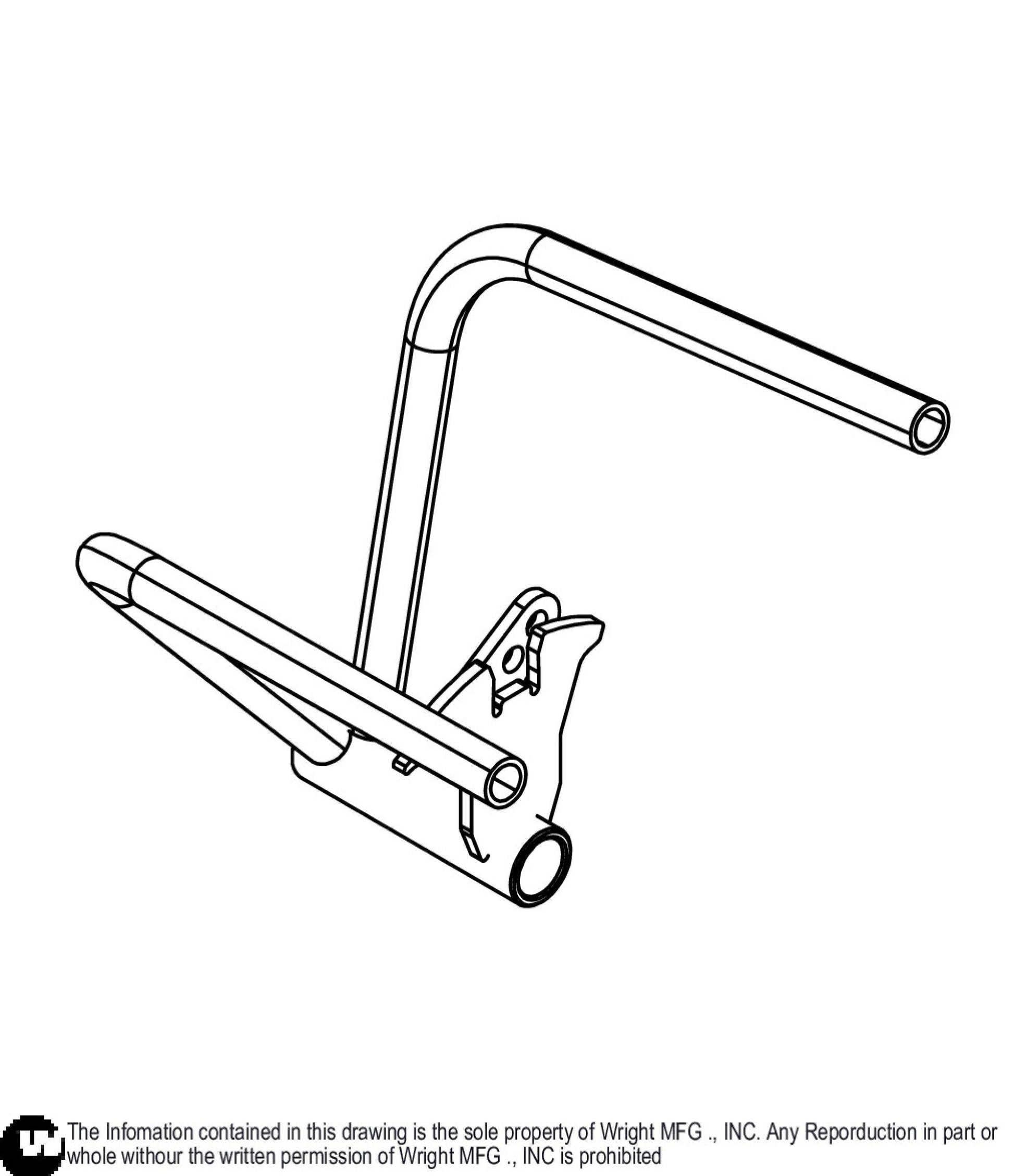 LH WSE III Control Lever Assembly 98420048.
