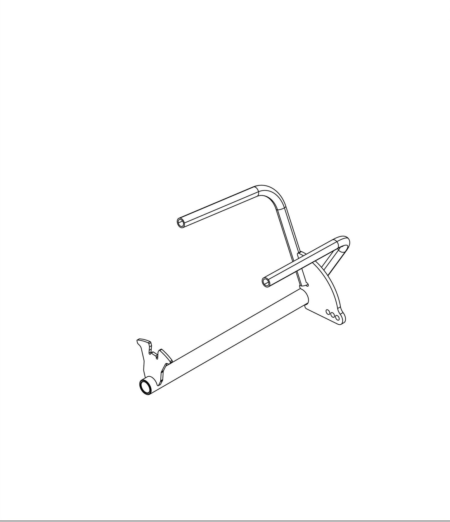 Right WZK Control Lever Assembly 98420057.