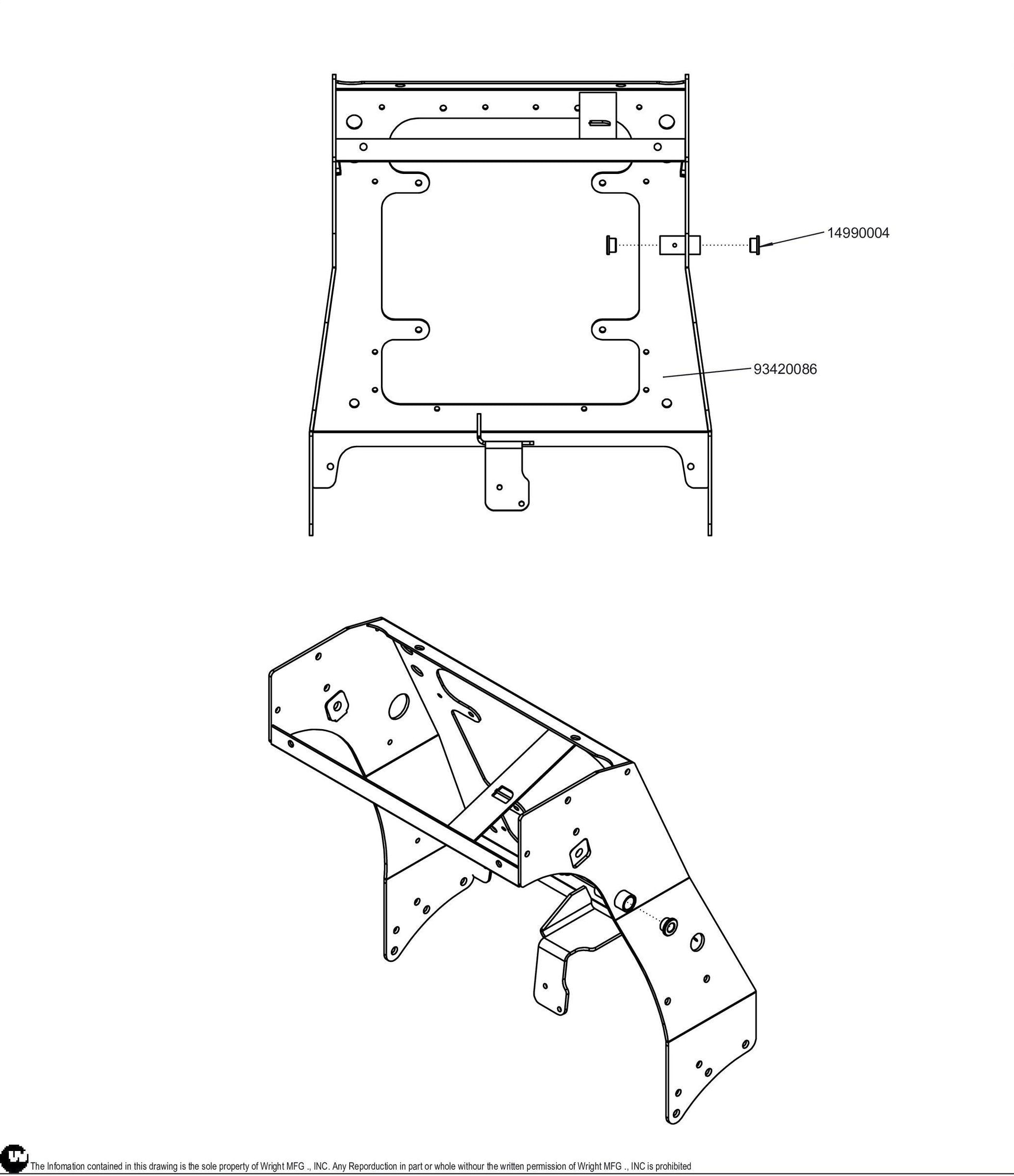 WS Upright Assembly 98420065.