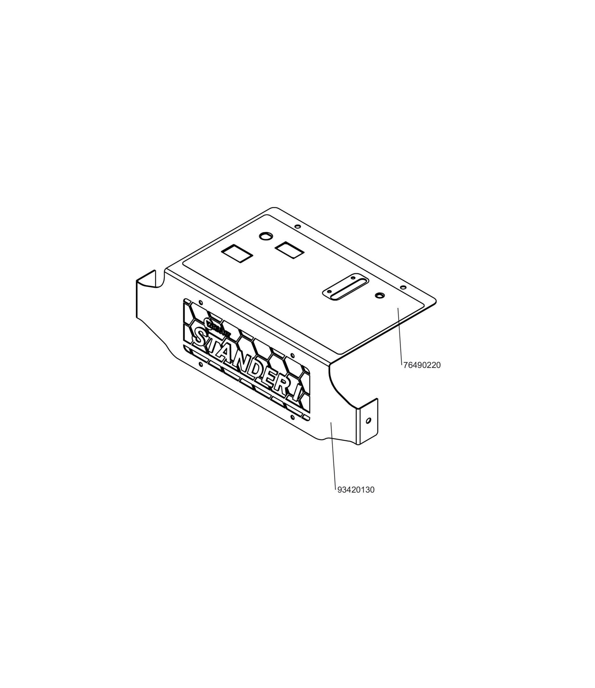 WSTN Heat Ex Instrument Panel Service Assembly 98420075.