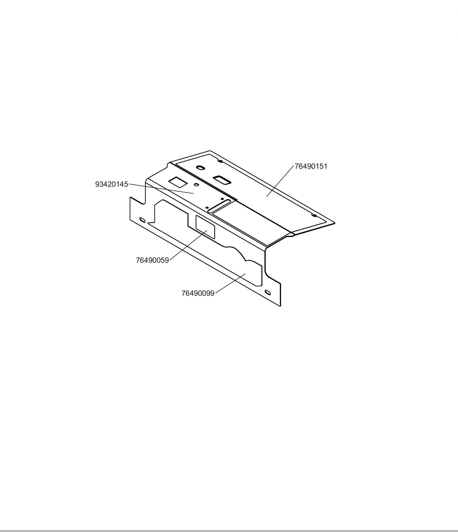WSTX Dash Service Assembly 98420081.