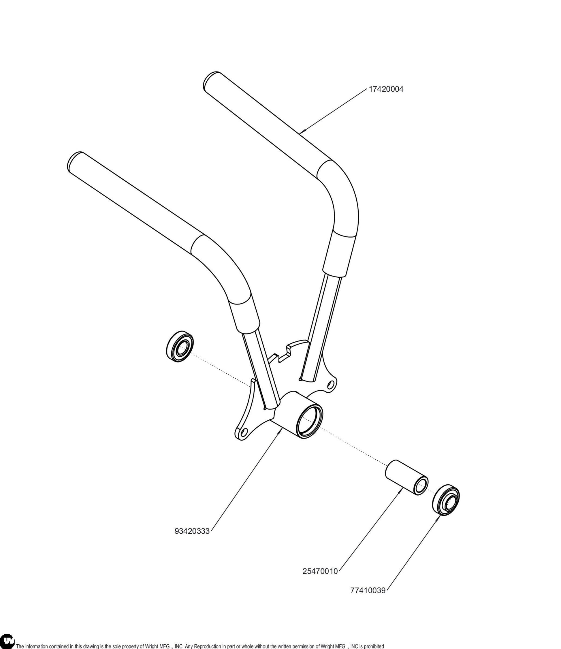 Left WSZK3 Control Lever Assembly 98420230.