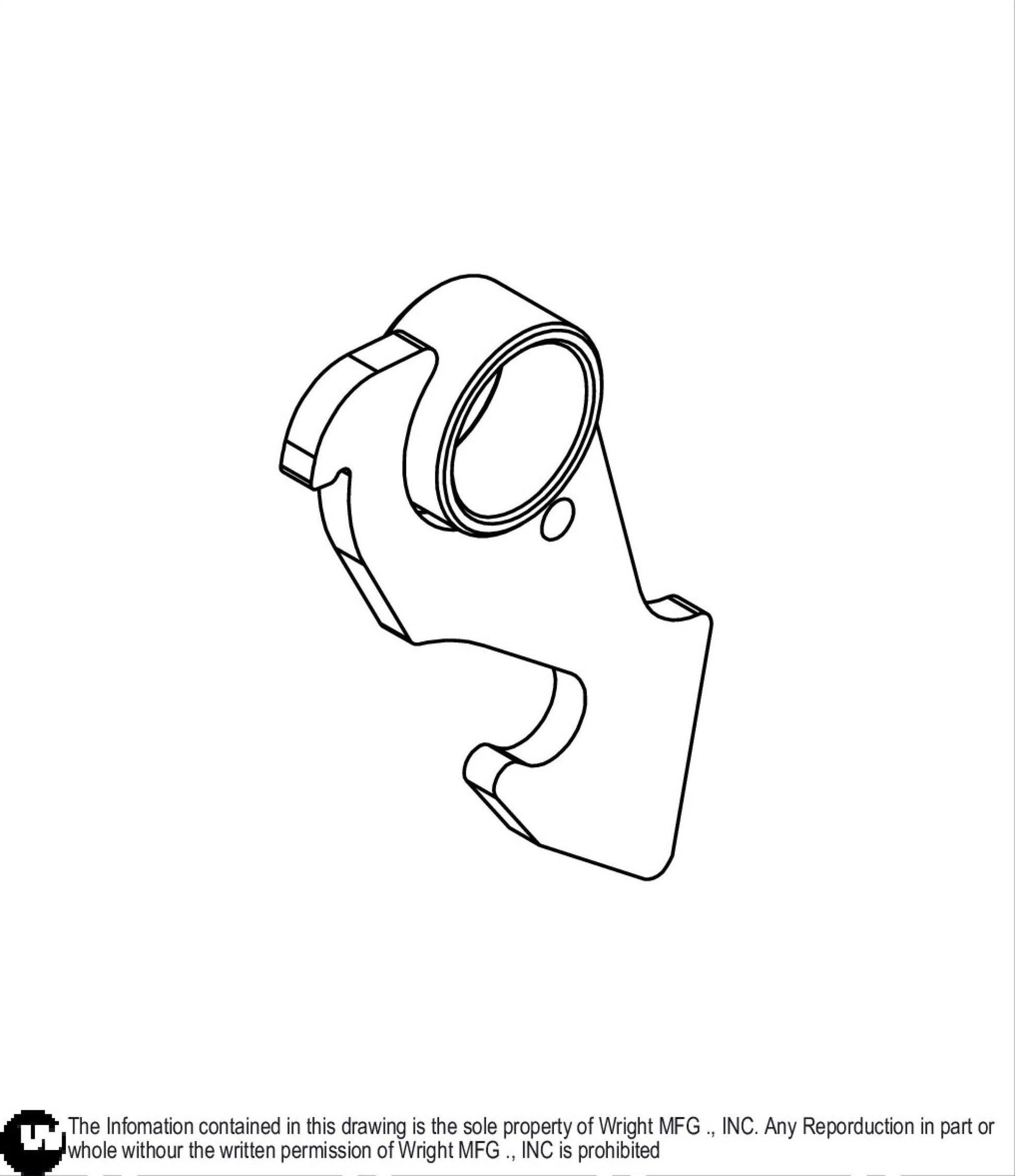 WSE Deck Lift Latch Weldment 98460020.