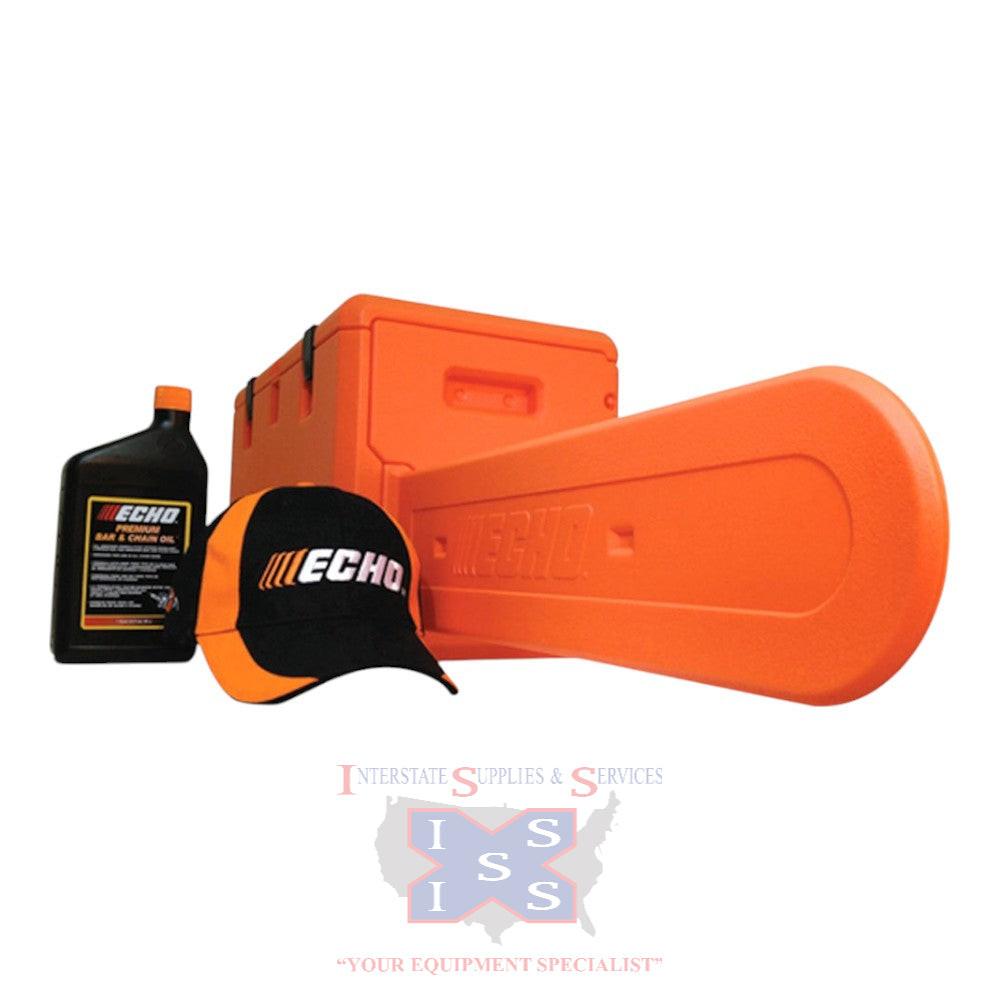 Echo ToughChest Value Pack - chainsaw case w/ 20" scabbard, bottle of oil.