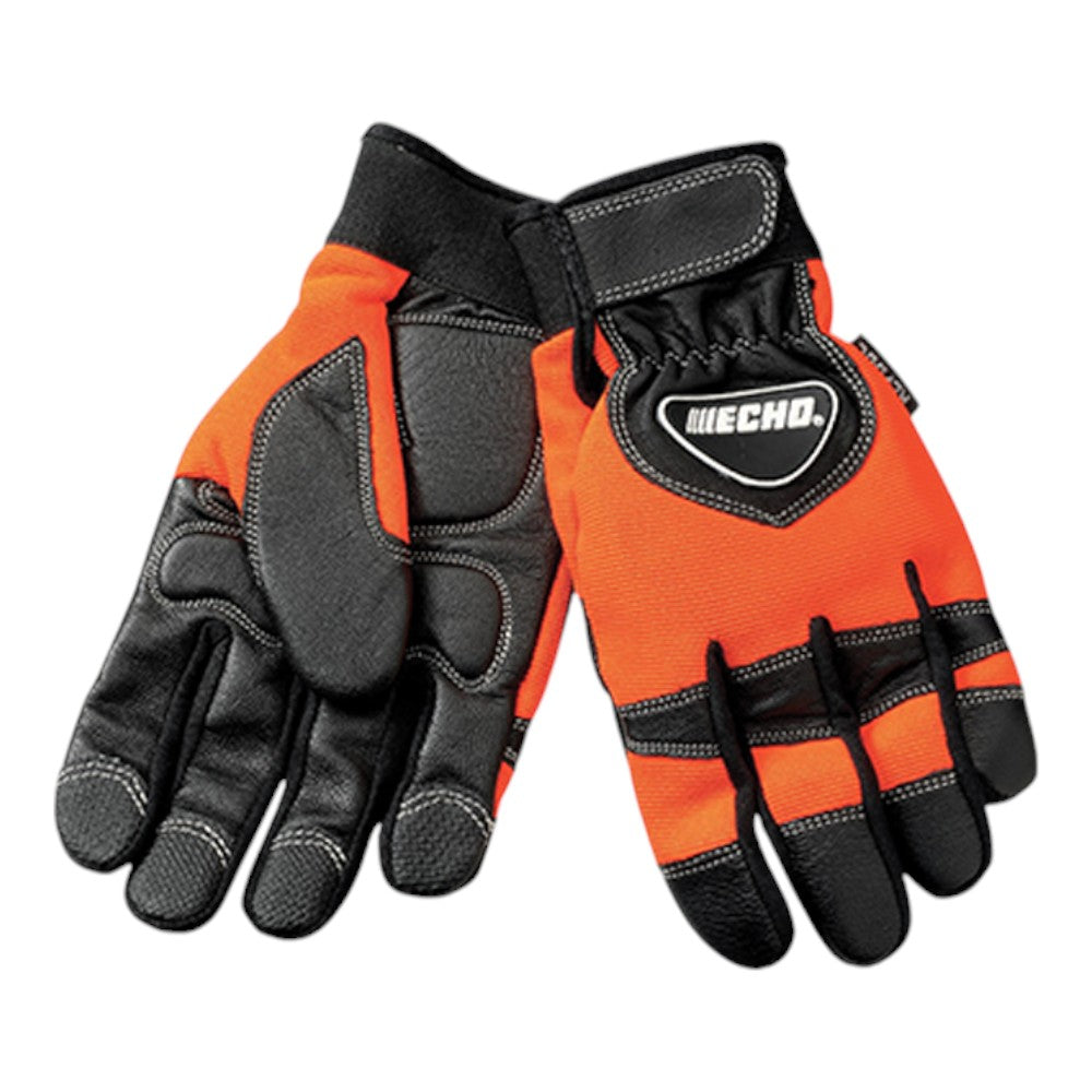 Echo Chainsaw gloves, orange - 2XL