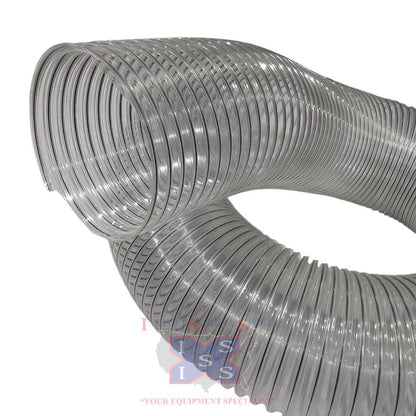 NovaFlex .030" Wall Debris Loader Hose w/Yellow Plastic Helix 8" ID (Sold by the Foot).