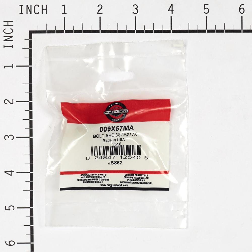 Briggs & Stratton Bolt-Shd.38-16X1.10 9X57MA