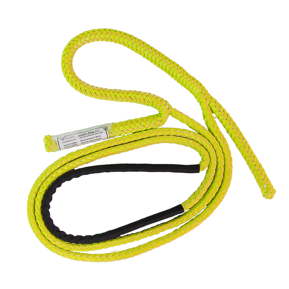 AllGear Husky 12 Adjustable Loopie Sling 5/8" x 3'-8' AG12SPLS58-3-8