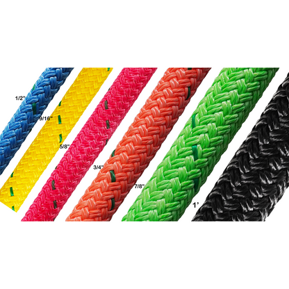 AllGear Husky I Double Braid Bull Rope 9/16" x 200' AGBR916200
