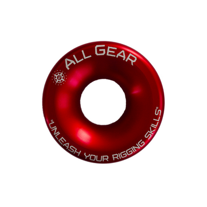 AllGear Low Friction Rigging Ring 1-1/8" AGLFR118-RED