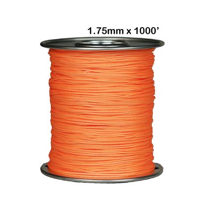 AllGear Throw Line 1.75mm x 1,000' Jet Set AGTL1751000
