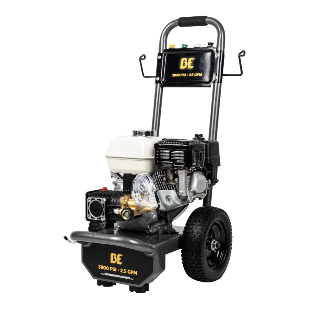 BE 196cc 3800 PSI 2.5 GPM Gas Cold Water Pressure Washer B3865HA