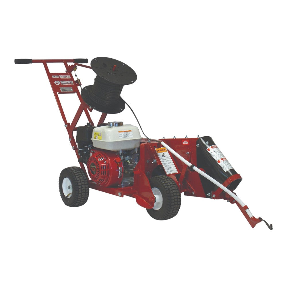 Bantam BedEdger Cable Layer 6.5hp Honda Engine