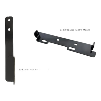 GrassFlap Scag No-Drill Mount & SWZT Pedal Mount Bundle B8