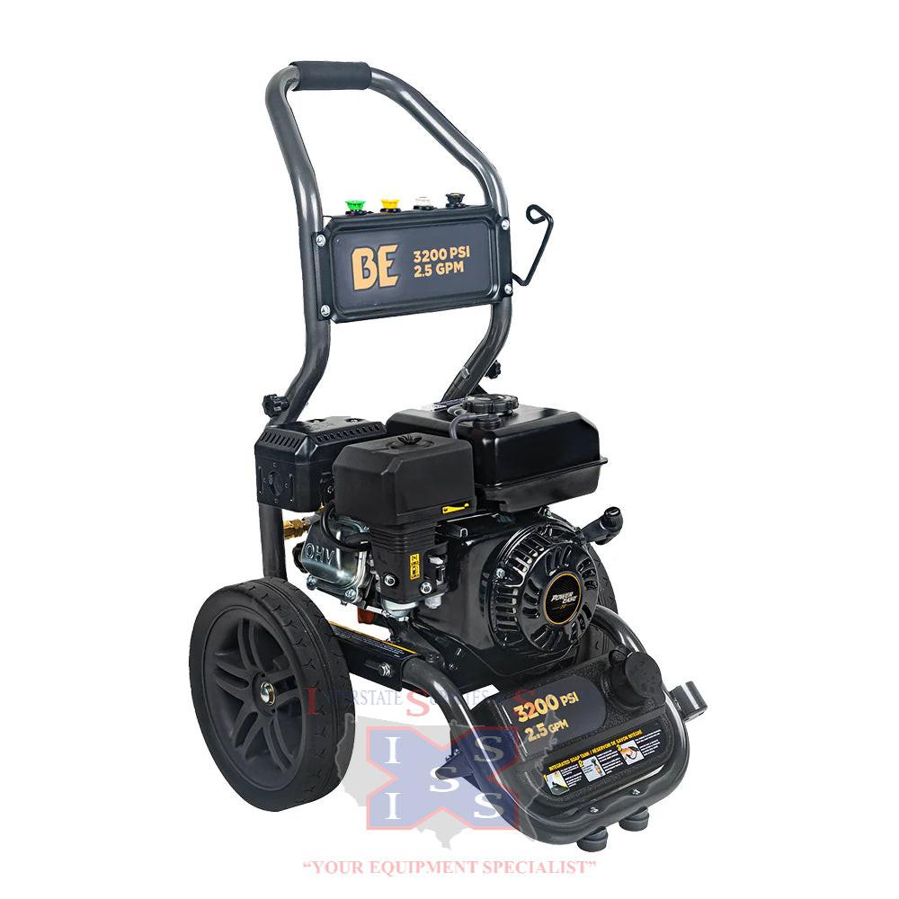 BE Equipment 212CC, 3200PSI 2.5GPM Gas Pressure Washer