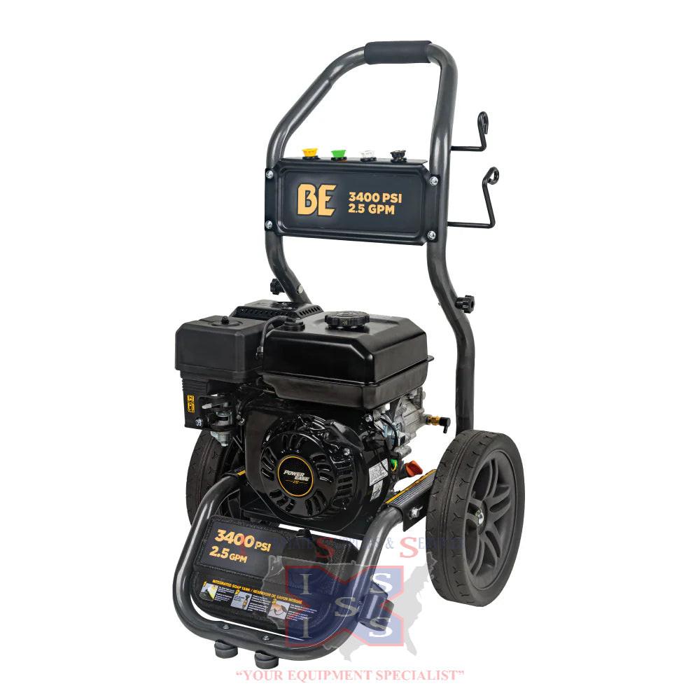 BE Equipment 223CC, 3400PSI@2.5GPM Gas Pressure Washer