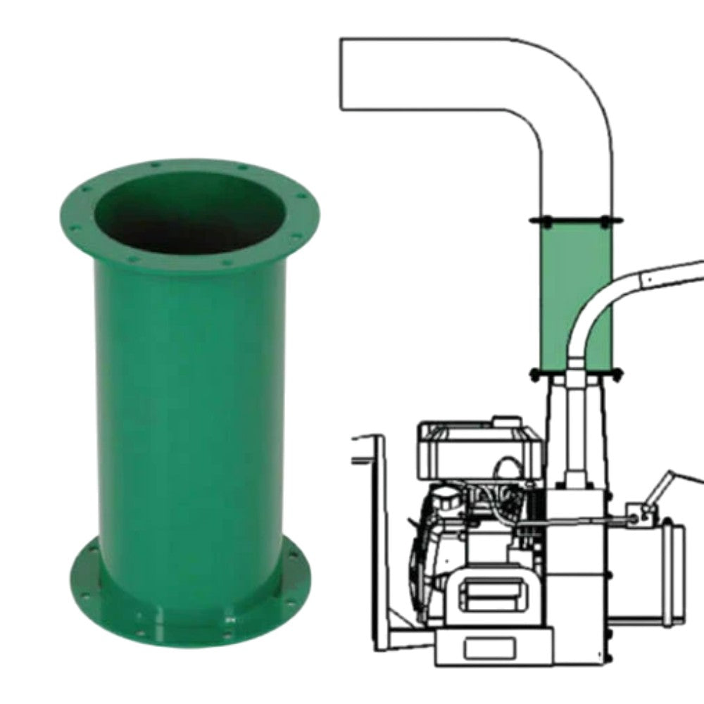 Billy Goat 15-5/8" Vertical Extension (Fits DL Series 12, 13, 14 & 18) 812273