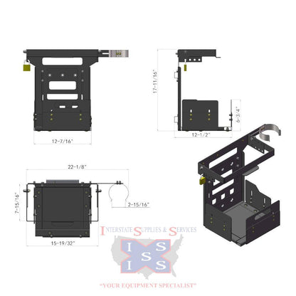 3-Way Adjustable Blower Rack BR4000N.