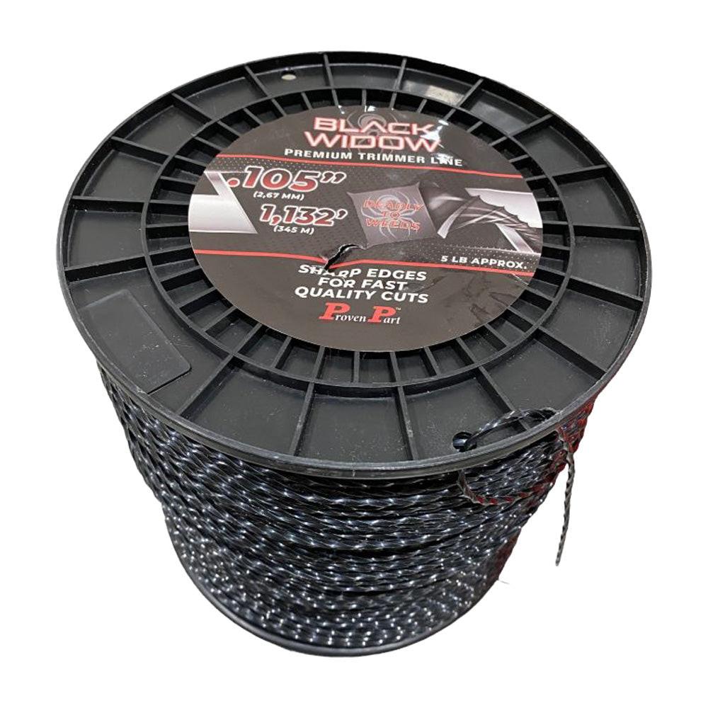 Proven Part Twisted Trimmer Line Delivers Extra Sharp Edges .105 5Lb.