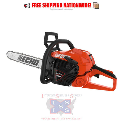 Echo CS4920-20 Rear-Handle Chainsaw.