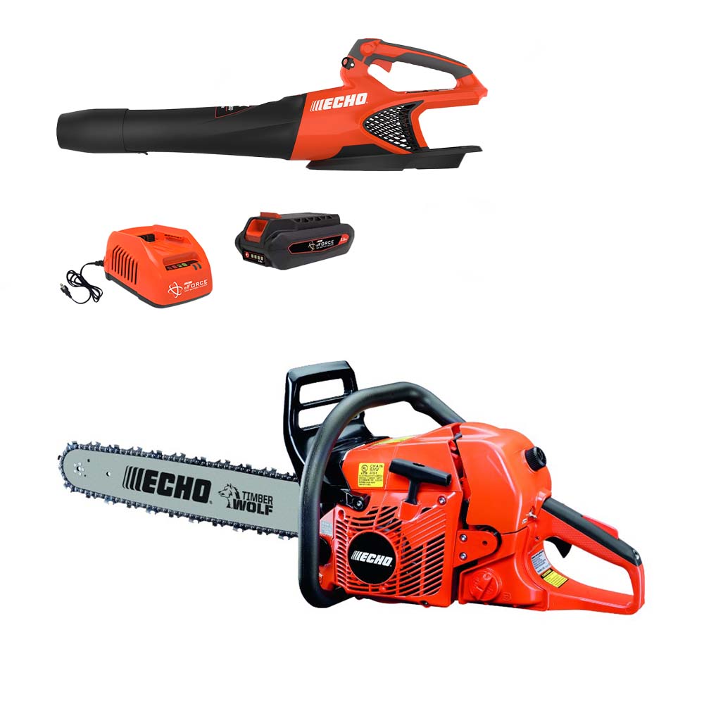 Echo CS590-24 (Timber Wolf) Rear-Handle Chainsaw + FREE Leaf Blower Kit