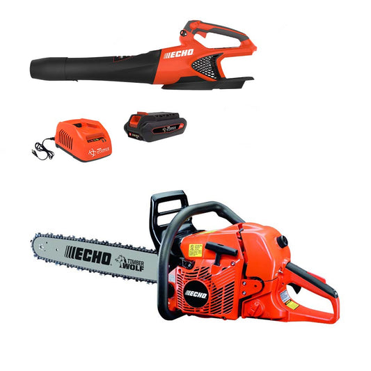 Echo CS590-24 (Timber Wolf) Rear-Handle Chainsaw + FREE Leaf Blower Kit