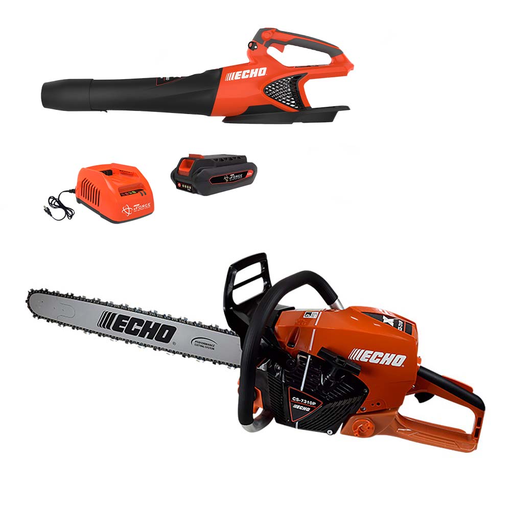 Echo CS7310P-24 Rear-Handle Chainsaw + FREE Leaf Blower Kit