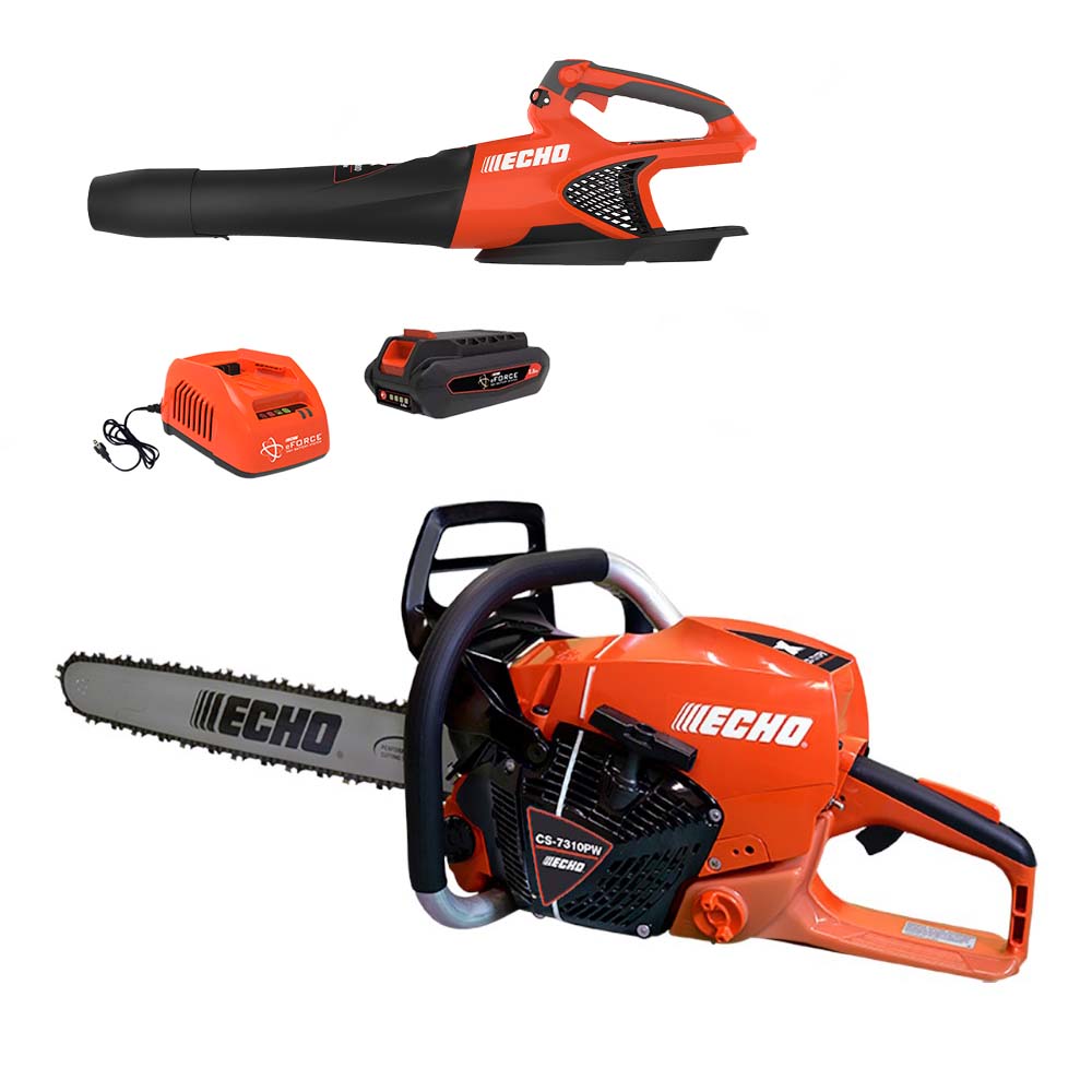 Echo CS7310PW-32 Rear-Handle Chainsaw + FREE Leaf Blower Kit