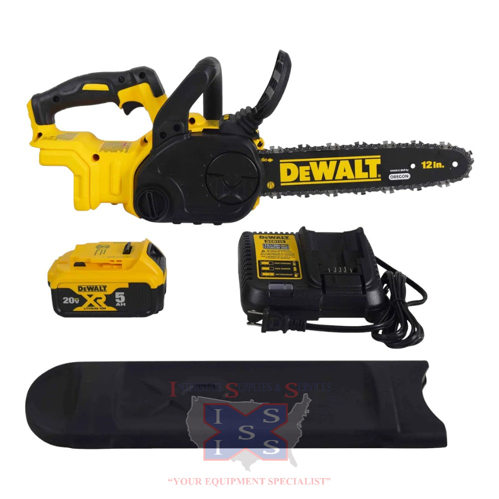 DeWalt 20V MAX* XR Compact 12" Cordless Chainsaw Kit