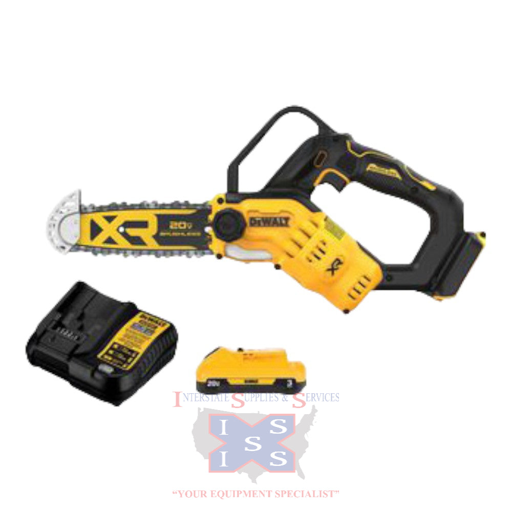 DeWalt 20V MAX* 8 in Brushless Pruning Chainsaw Kit